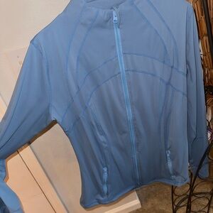 Lululemon Define Jacket Luon Size 8 — Slate Blue / Steel Blue